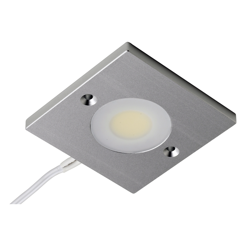 ELD SQ-TARGA-NW LED Cabinet Light 3W 4000K - Silver