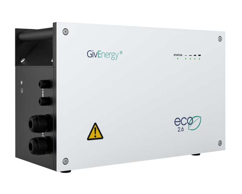 GivEnergy 2.6kWh Eco LiFePO4 Battery IP65