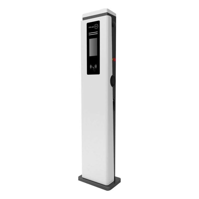 Project EV EVA-22D-SE-RFID 22kW Pro Earth Floor AC Charger Dual