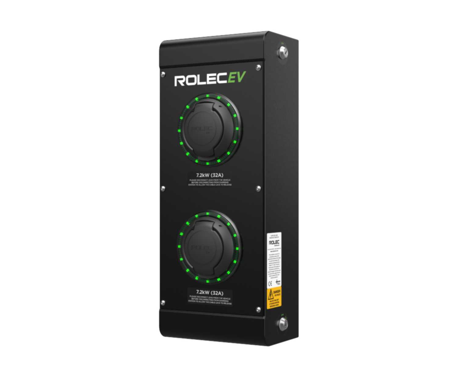 Rolec EVSC0060 Wall Mounted SecuriCharge Large 2 x 32A