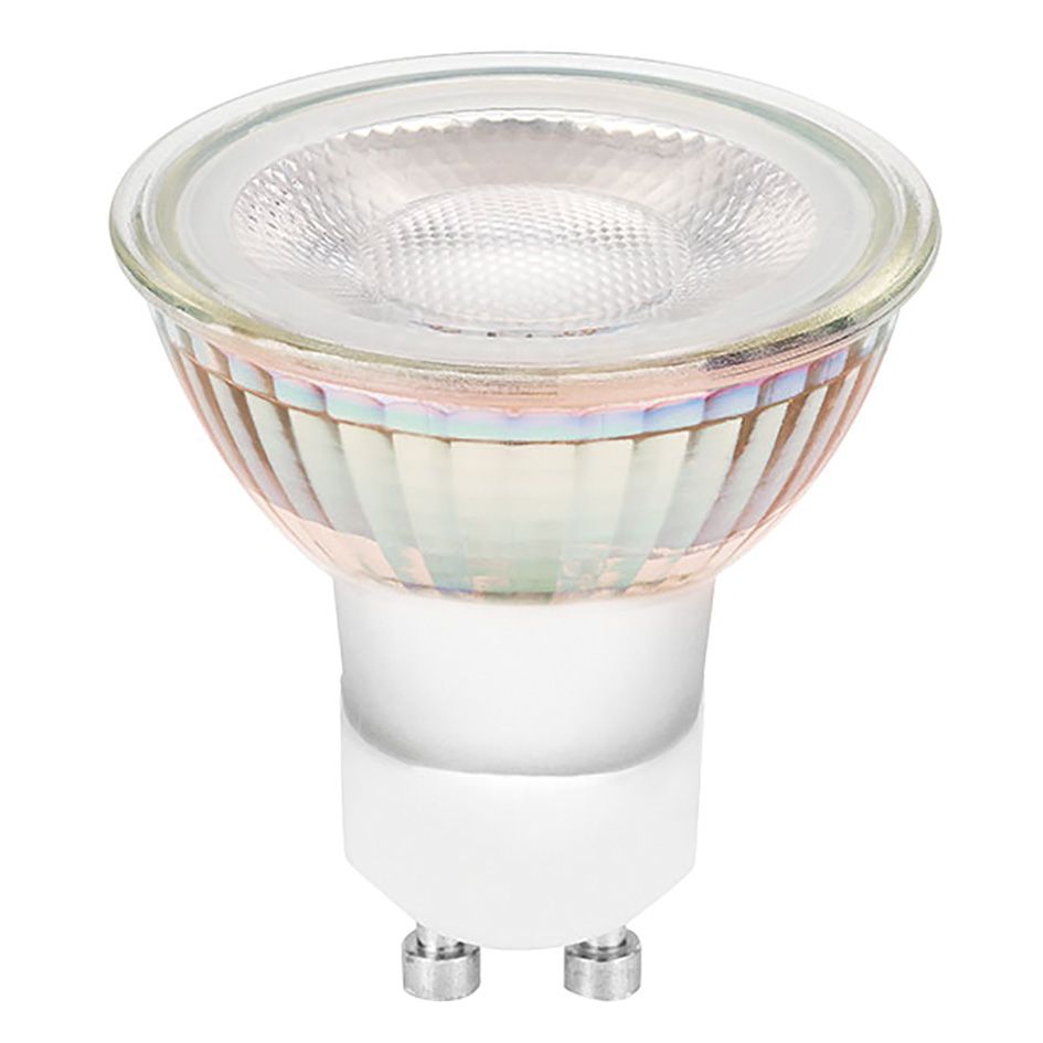 Bell 6W LED Halo Glass GU10 Lamp Non-Dimmable Warm White