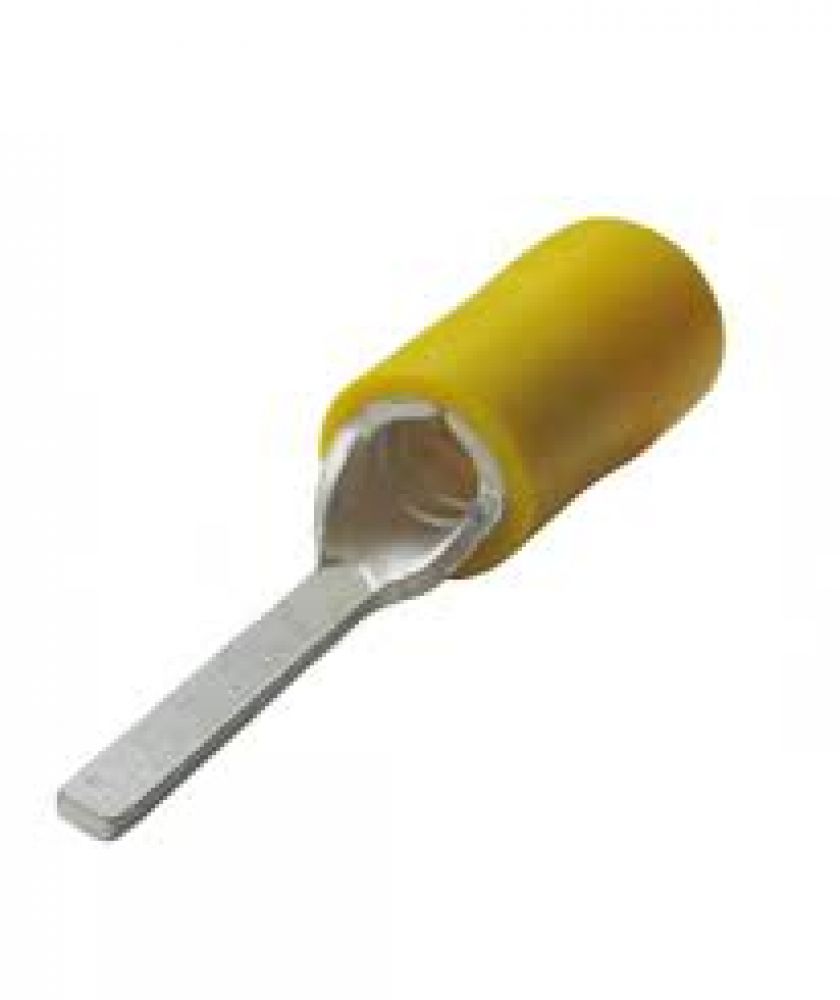 Yellow Blade Terminal 4-6mm Cable