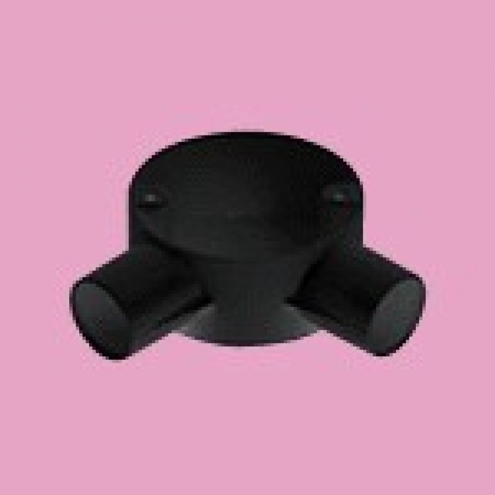 Marshall Tufflex Black PVC Angle Box (2 Way) 20mm