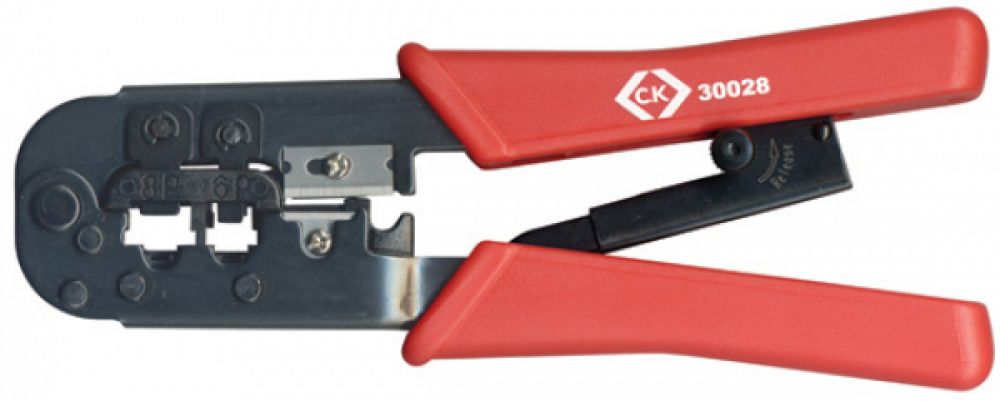 CK Tools Ratchet Crimping Pliers for Modular Plugs