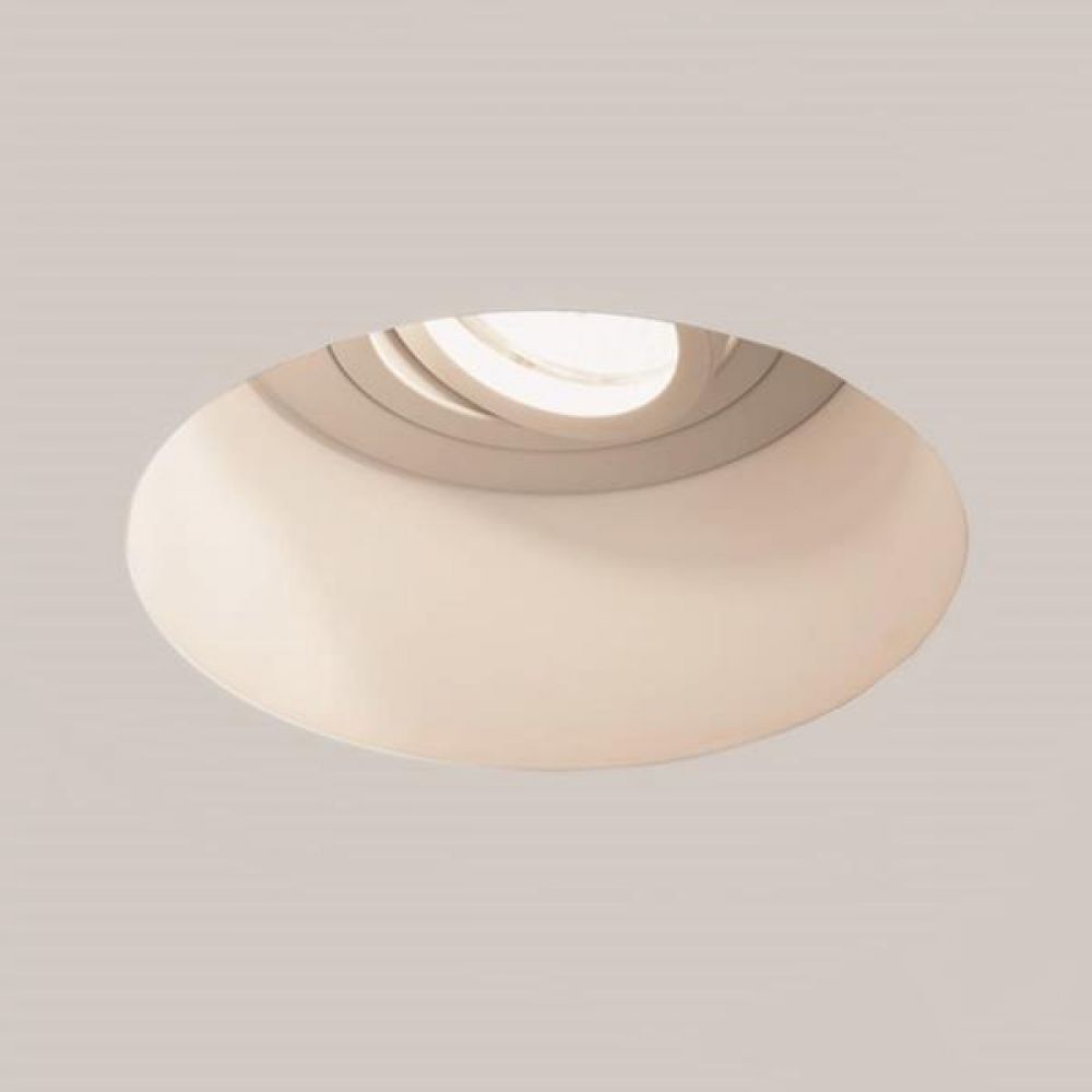 Astro Lighting 1253005 Blanco Adjustable Round 7343 50W GU10 Plaster Interior Downlight