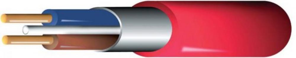 Prysmian FP2002C1.5 2 Core 1.5mm x 100m Fire Cable Available in Red
