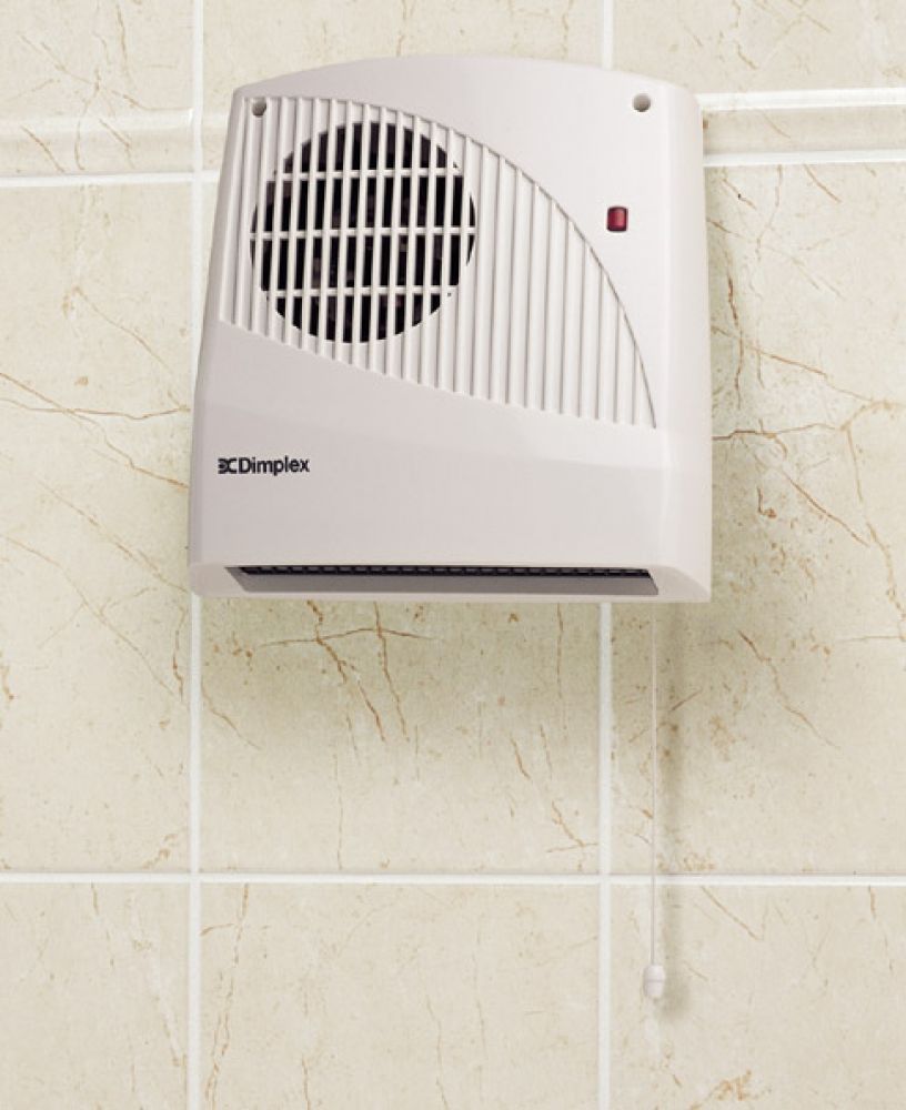 Dimplex 2kW Downflow Fan Heater with Pullcord & Timer