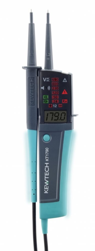 Kewtech 2 Pole LED & LCD Voltage Tester