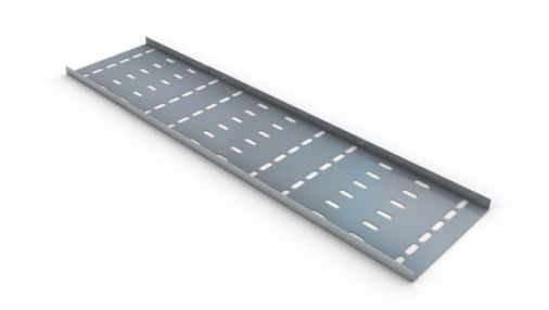 Unitrunk Pre-Galvanised Light Duty Cable Tray 100mm x 3m Length