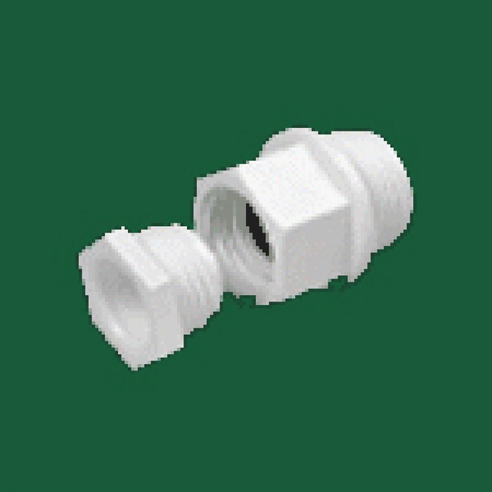 Marshall Tufflex White PVC Compression Gland 20mm