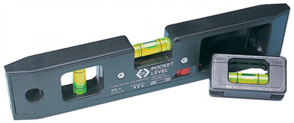 C.K Tools T3482 C.K Spirit Level Pocket 210mm