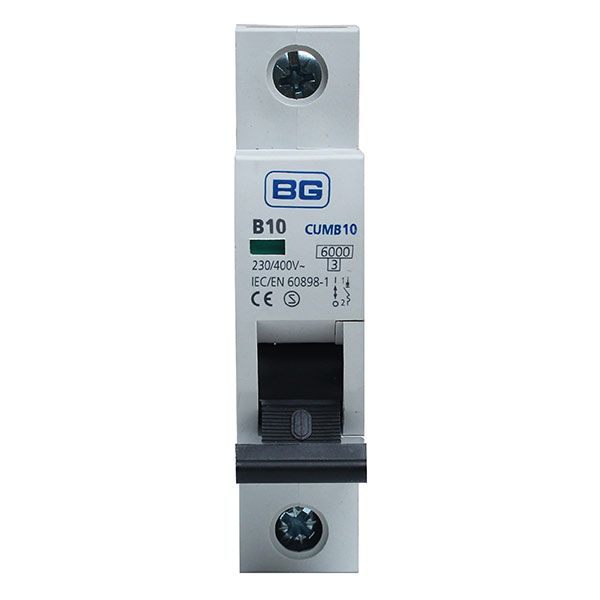 BG 10A Single Pole Type B MCB