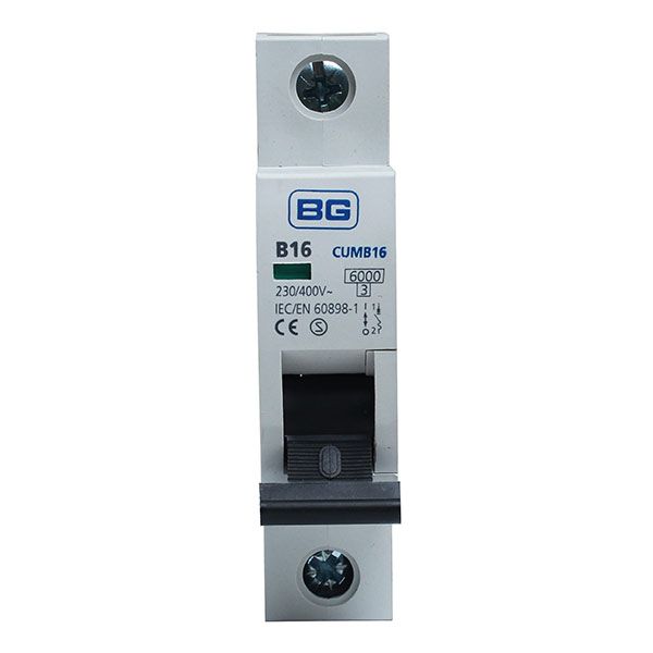 BG 16A Single Pole Type B MCB