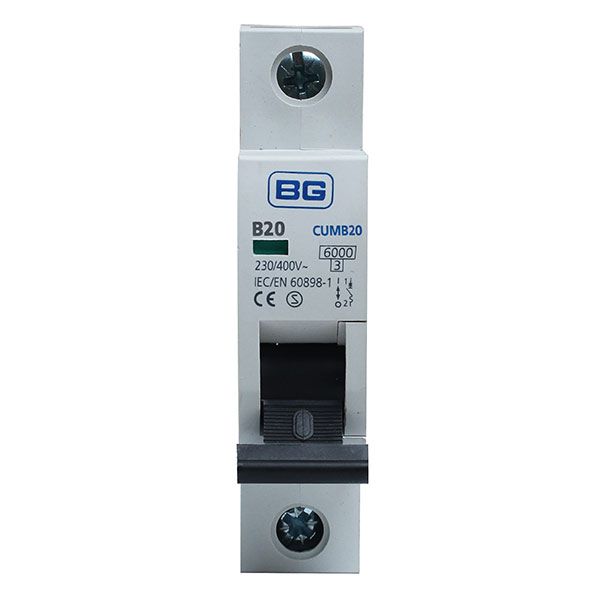 BG 20A Single Pole Type B MCB