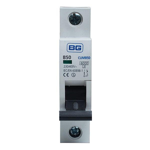 BG 50A Single Pole Type B MCB