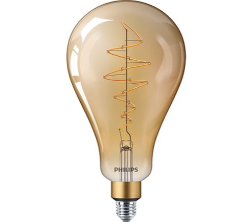 Philips 40W LED Giant Filament Lamp A160 ES Dimmable Very Warm White
